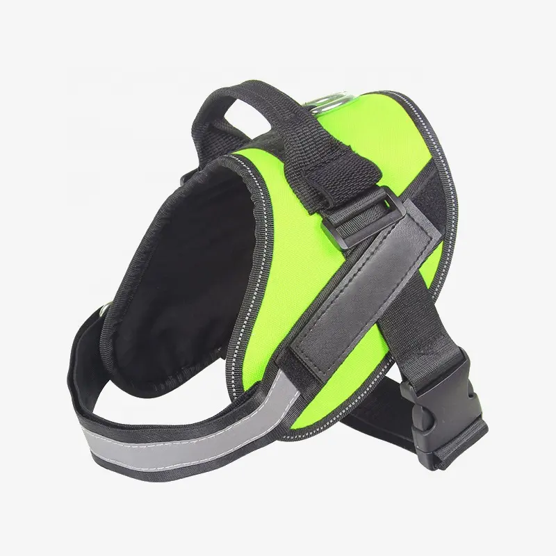 Custom Designer Luxury Nylon Neoprene Service Escape Proof Backpack Dog Vest No Pull Tactical Safety Cat Pet Dog Harness