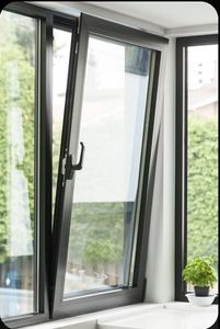 Cửa Sổ xoay nghiêng nhôm vào trong Mở Cửa Sổ Phễu cách nhiệt tuyệt vời phù hợp với thời tiết lạnh - Product Image 6