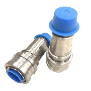 Connecteur en acier inoxydable Hansen LL2-H8MS, 8 positions, à enfoncement, filetage interne mâle - Product Image 5