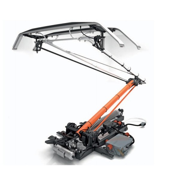 High Quantity Railway DC 1500V Single Arm Pantograph with Carbon Strip and Automatic Drop Device