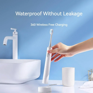 Nouveau <span class=keywords><strong>Mi</strong></span> Sonic brosse à dents électrique T301 sans fil étanche ultrasons dents vibrateur blanchissant hygiène buccale nettoyant brosse - Product Image 5