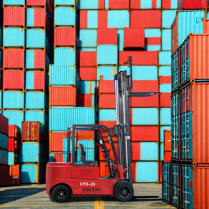 מלגזה חשמלית מדגם חדש לשנת 2025, תוצרת סין, עם תא נהג, אורך מזלגות 1220 מ\\\"מ, 2 טון, במחיר מפעל נמוך, למכירה. - Product Image 4