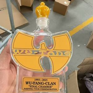 Nouvelle et populaire bouteille à whisky en borosilicate de haute qualité : <span class=keywords><strong>Wu</strong></span>-<span class=keywords><strong>Tang</strong></span> Clan Final Chamber Fawell Touring Whisky Bottle - Product Image 2