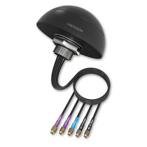 Antena MIMO de montaje por tornillo 5 en 1 111*82MM 4G/3G/2G/WiFi/GPS/GLONASS 2,4/5GHz Polarización vertical - Product Image 1