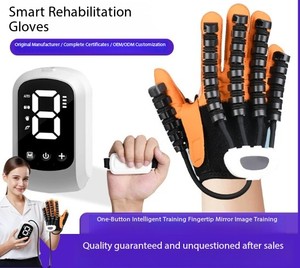 High Quality Rehabilitation Equipment Lightweight Fingerless Anti-slip Copper Nylon Arthritis Glove - Product Image 2