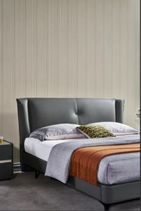 Bedroom Furniture New Design Double <strong>Beauty</strong> Modern King Size <strong>Bed</strong> Leather Luxury Stainless Steel Metal <strong>Beds</strong> for Home - Product Image 4
