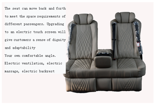 Asiento de Cuero de Lujo Personalizado Ming Ao para Sprinter <span class=keywords><strong>Vito</strong></span> V-level, <span class=keywords><strong>Cama</strong></span> para Autocaravana - Product Image 3