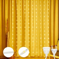 Guirlandes lumineuses LED suspendues en fil de caoutchouc connectables, étanches IP65, 8 modes, pour intérieur/extérieur, Noël, mariage, décoration de fenêtre