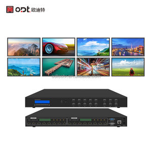 Matrice di Commutazione HD-mi 8x8 con Supporto EDID, Commutatori <span class=keywords><strong>Video</strong></span> HD 4K30 Multimediali con Separazione <span class=keywords><strong>Audio</strong></span>, Controllo RS232/LAN - Product Image 1