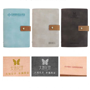 Schreibwaren 100gsm Innen Papier Blätter Sechs Loch Nachfüllbare Leere Seite Leder Stoff Weiche Abdeckung Planer <span class=keywords><strong>Notebook</strong></span> mit logo - Product Image 3