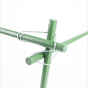 Pergola Outdoor Gardening Pergola Flower Stand Wear-resistant <b>Plastic</b>-coated Steel Pipe Plant Vegetable Support <b>Rod</b> Bracket - Product Image 3