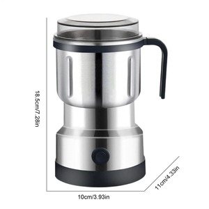 Broyeur électrique multifonction 500 ml, robot culinaire pour bébé, 300 W, broyeur de céréales, de noix, de haricots, de café, d'épices, de poivre, 8 lames - Product Image 6
