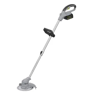 DC 20V 10 ''Cordless lama più affilata senza spalline decespugliatore elettrico decespugliatore Cordless al litio alimentato a batteria stringa