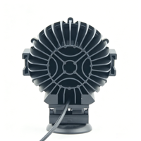 Phare de travail LED rond de 7 pouces 81W, étanche IP68, 12-48V, lampe auxiliaire pour conduite tout-terrain, voiture, camion, chariot élévateur, machines