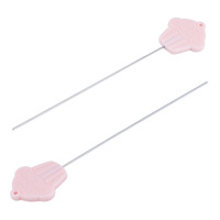 Sonde de test de pâtisserie en acier inoxydable pour cuisine, aiguille de détection pour gâteaux, desserts, muffins, pain, pâtisseries et biscuits