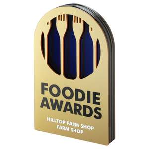Factory Price Acrylic Awards Round Sharpe Sports-style Acrylic <b>Trophies</b> for Cooperation Gifts - Product Image 3