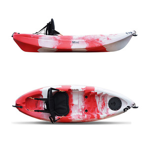 Mini kayak 1 personne, siège intérieur, plastique léger, pour enfants, lacs, rivières, usage récréatif - Product Image 5