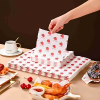 Papier d'emballage alimentaire laminé PE, recyclable, résistant à la graisse et à l'eau, pour l'emballage de collations, de chocolat, de pain, respectueux de l'environnement