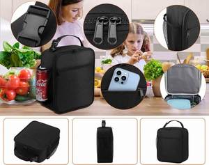 Lonchera Personalizada 2024 con Logotipo para Hombres, Jóvenes, Niños, Niñas, Adolescentes y Adultos - Bolsa de Almuerzo Reutilizable para Hombres - Product Image 2