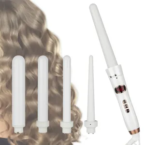 5 in 1 bianco Ceramic Curling Wand con CETL certificato