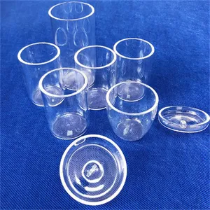 Transparent Quartz Silica Glass Melting Crucible for laboratory instrument