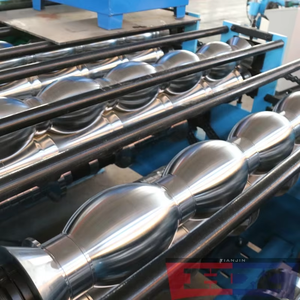 Ruby ngói lợp cuộn tạo thành máy bê tông mái ngói Máy làm - Product Image 4