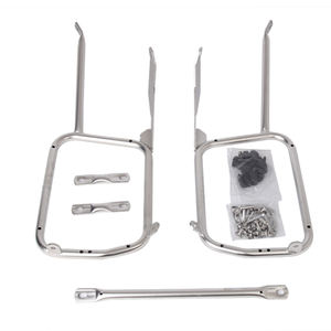 <span class=keywords><strong>Porte</strong></span>-bagages arrière pour moto en acier inoxydable argenté R1300, <span class=keywords><strong>porte</strong></span>-bagages pour moto - Product Image 2