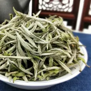 EU Natural Alta qualidade montanha Silver Needle White Tea Chá branco alpino chinês
