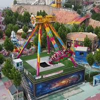 Manège à Pendules Géant Coloré Haute Capacité pour Parcs Touristiques Extérieurs et Fêtes Foraines Commerciales – Expérience Emotionnelle Inoubliable