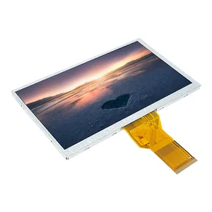 OEM حجم صغير 7 بوصة شاشات LCD SPI CTP 800x480 440x1920 عالية الدقة 7 بوصة LCD تعمل باللمس شاشة 7 بوصة شاشة الكريستال السائل لوحة