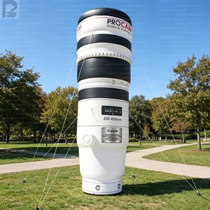 Lente de Cámara Inflable Gigante con Zoom Teleobjetivo para Exhibición <span class=keywords><strong>en</strong></span> Tiendas de Fotografía/Estudios de Fotografía, Promoción <span class=keywords><strong>en</strong></span> Carretera/Exposiciones - Product Image 4