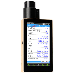 Sistema de espectrómetro de medición de pantalla OHSP350L: Prueba de valores de cromaticidad X,Y y diagramas de cromaticidad CIE para luminancia - Product Image 1