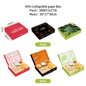 Caja de Embalaje para Alimentos Rápidos LOKYO, Resistente, Corrugada, Impresa Personalizada, para Donuts, Papas Fritas, Pasteles y Galletas - Product Image 5