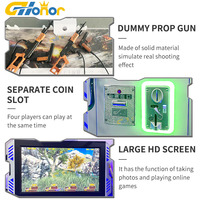 Machine de réalité virtuelle VR Hunting Heros : Jeu de tir au pistolet Big Game Hunter avec construction métallique et support en anglais