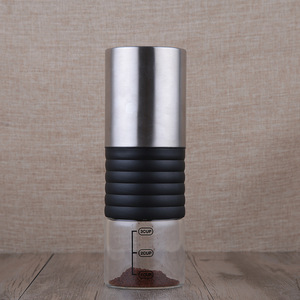 Moulin à café électrique portable en acier inoxydable et alliage d'aluminium, 1 tasse, alimenté par batterie, cafetière multifonctionnelle - Product Image 2