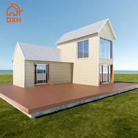 Appartement conteneur portable démontable, villa préfabriquée, maison modulaire à ossature acier, maison préfabriquée pour habitation avec toilettes