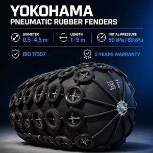 Parafango Pneumatico Marino Galleggiante Tipo Yokohama Certificato ISO17357 BV per Ormeggio Navi e Attracco STS - Product Image 4