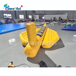 Buena calidad 6 pasajeros <span class=keywords><strong>agua</strong></span> dragón barco inflable remolcable Banana Boat - Product Image 5