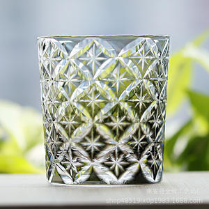 Vaso de chupito de diseño clásico tallado a mano de cristal sin plomo Edo Cheko de estilo japonés para cerveza, whisky, jugo - Product Image 6