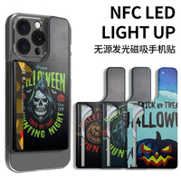 Étui de téléphone portable avec porte-cartes magnétique personnalisé avec logo, en silicone, résistant aux chocs, imperméable, design pailleté