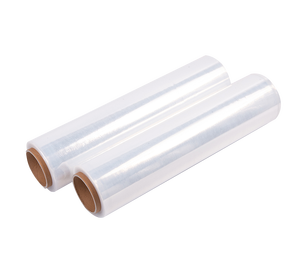 Wholesale Cheap Custom Lldpe Waterproof Safety Material Clear Adhesive Stretch Wrapping Transparent Film Roll <b>Printed</b> <b>Plastic</b> - Product Image 2