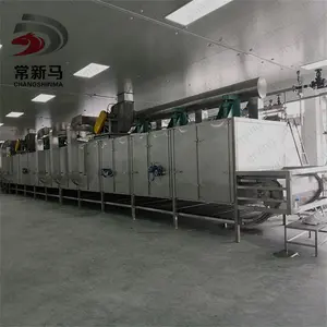 1000kg Large Capacity Desiccated Coconuts Conveyor Fruit Vegetables Belt Dryer Equipment