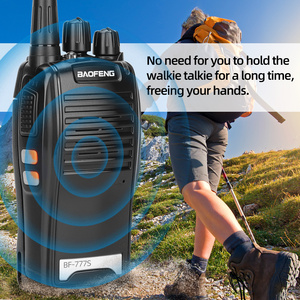 2 Walkie Talkies Baofeng BF-777S de 5W UHF 400-470MHz, 16 Canales, Batería de 1500mAh, Largo Alcance, Radio Bidireccional para Construcción y Hoteles - Product Image 4