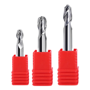 Bibo Hrc56 2flutes Ball Head End Mill <b>Cutter</b> Ball Nose Extended High Hardness <b>Machine</b> Tool Decimal Point Milling <b>Cutter</b> 2 Flute - Product Image 5