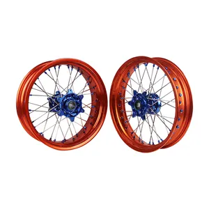 High Quality Aluminum Alloy Motorcycle Spoke Wheels 16/17 Inch Fit In KTM SXF EXC