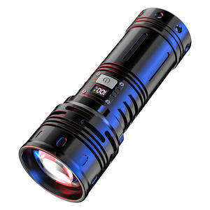 Linterna Recargable Strong Wolf con Zoom, 5400mAh, Luz LED Blanca, Aleación de Aluminio, Alta Potencia, Táctica - Product Image 4