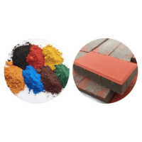 Bata fe2o3 pigmen warna oksida warna-warni