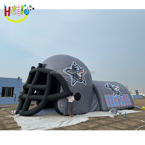 نفق دخول قابل للنفخ مخصص للفريق الرياضي لكرة القدم مع خوذة - Product Image 3