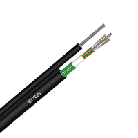GYTC8S Outdoor Loose Tube Stranded Figure 8 Self Supporting Aerial Cable De Fibra Optica FTTH