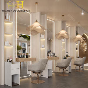 Miroir personnalisé pour <span class=keywords><strong>salon</strong></span> de beauté de luxe avec miroir Ensemble de meubles de <span class=keywords><strong>salon</strong></span> de beauté pour la décoration de <span class=keywords><strong>salon</strong></span> de beauté - Product Image 2